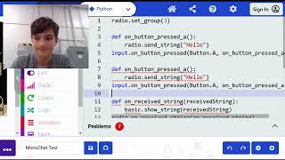 Celebrity Micro Chat program for micro:bit Tutorial by Sean Net Worth