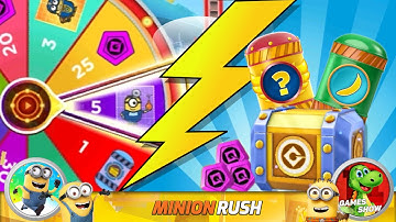 Rewards Prize Wheel & Daily Challenge Minion Rush Despicable Me Prize Pod gameplay walkthrough