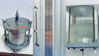 Falling Head Test of Soil | How to Perform Falling Head Permeability Test in hindi 