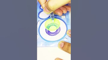 How many rounds did the wheel complete?  #asmr #spirograph #shorts