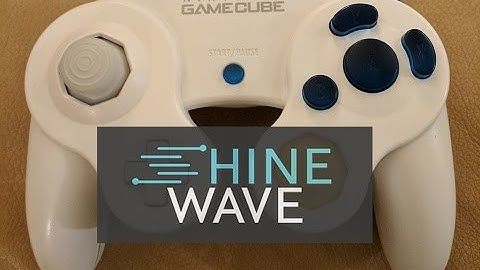 Shinewave Gamecube Controller Custom Buttons Unboxing + First Impression