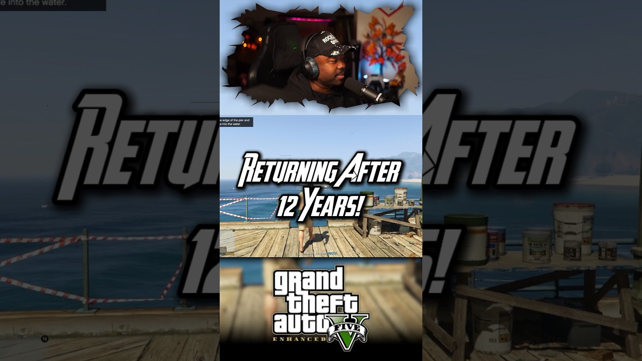 Returning Back To GTA 5 After 12 Years Be Like… 😂