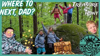 🪎 Mysterious Treasure Map Led Us to THIS! Camping Adventure Turns Into a Treasure Hunt!