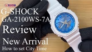ARRIVAL SET and - HOW YouTube NEW TO TIME G-SHOCK GA-2100WS-7A CITY REVIEW
