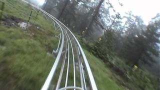 Long Alpine Coaster (Imst)  - no brakes!