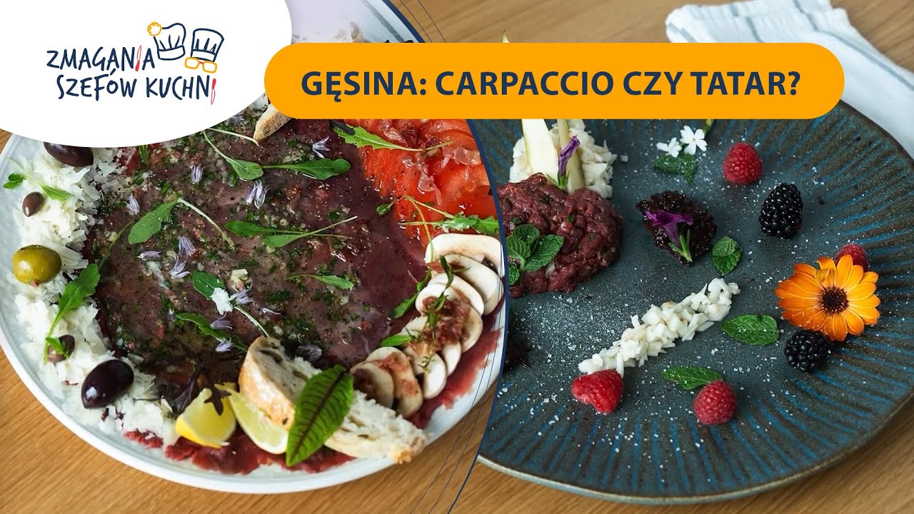 Zmagania Szefów Kuchni: carpaccio czy tatar z gęsiny?