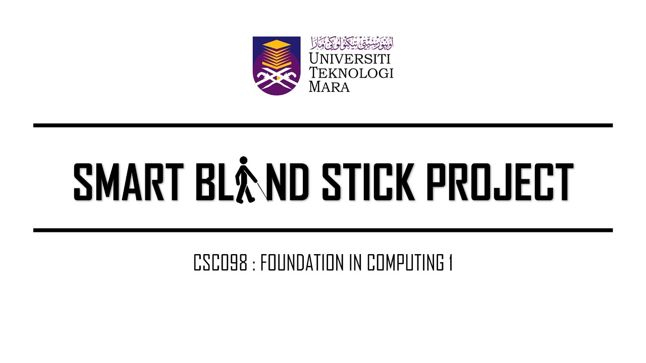 SMART BLIND STICK PROJECT - YouTube