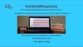 A Rapid Application Development System for Business - f4b
