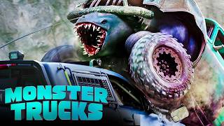 Monster Trucks 2016 Family/Action Full Movie Facts &amp; Review | Lucas Till, Jane Levy, Rob Lowe,Samara