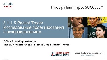 Курс Молодого Бойца Часть 3 2020 CCNA 3 SN 3.1.1.5 Packet Tracer - Исследование проектирования