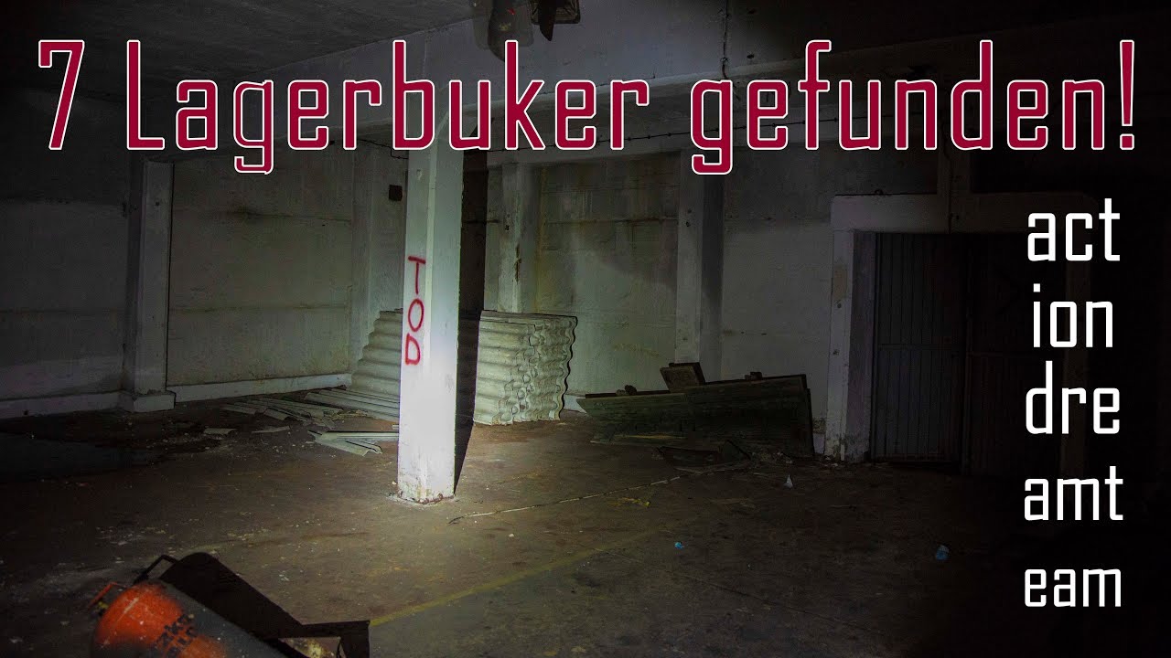 7 Lagerbunker gefunden! Wurden wir gesehen? | LOSTPLACE | actiondreamteam