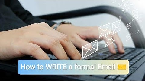 How to write an EMAIL in English to your Professor 📧 Learn with Examples