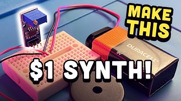 DIY $1 Synth | Make This 555 Timer Module Lo-Fi Synth!
