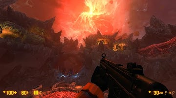 Black Mesa - Xen, Gargantua chase