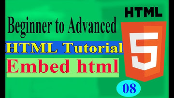 How To Embed In HTML