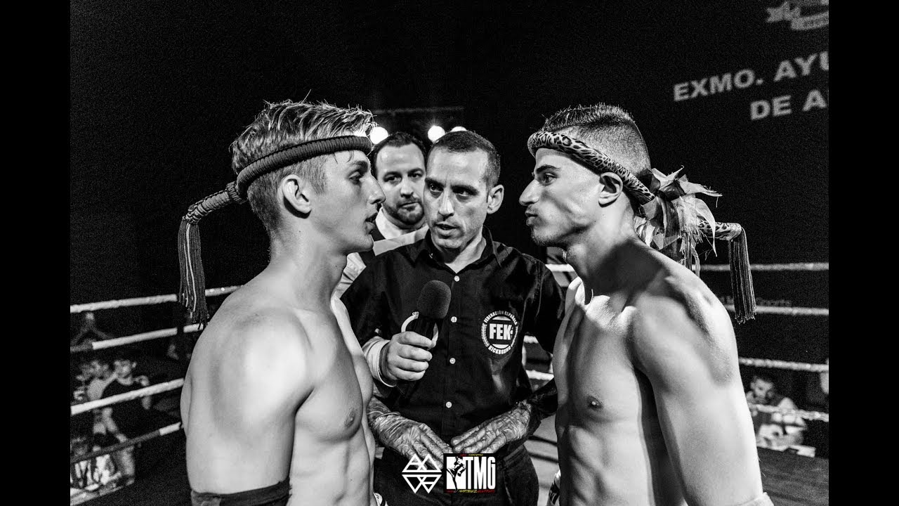 Miguel Martinez ''EL TIGRE'' vs Spencer brown European Championship Muay Thai ISKA 2016