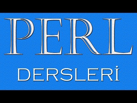 Perl Dersleri - Perl Veri Operatörleri(Bit Operatörleri)