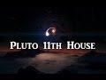 Spiritual astrology | Pluto in your Chart | Pluto 11th house | Aquarius