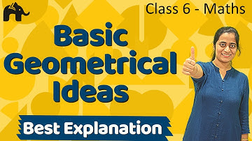 Basic Geometrical Ideas Class 6 Maths #1