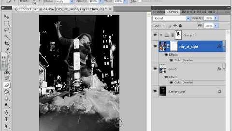 Photoshop Groovy Dancer Tutorial - Part 9