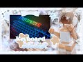 ₊˚ˑ୨ ꒰MM2 WINTER UPDATE KEYBOARD ASMR (epomaker collab) .ᐟ ୧‧₊˚. [murder mystery 2]