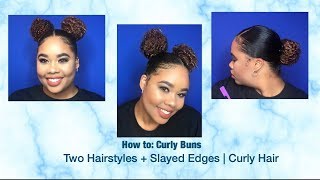 EASY NATURAL CURLY HAIRSTYLES | xo.julz