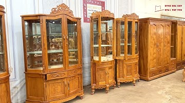 Báo Gía lô tủ rượu gỗ GÕ ĐỎ cực đẹp mà giá chỉ từ hơn 10tr
