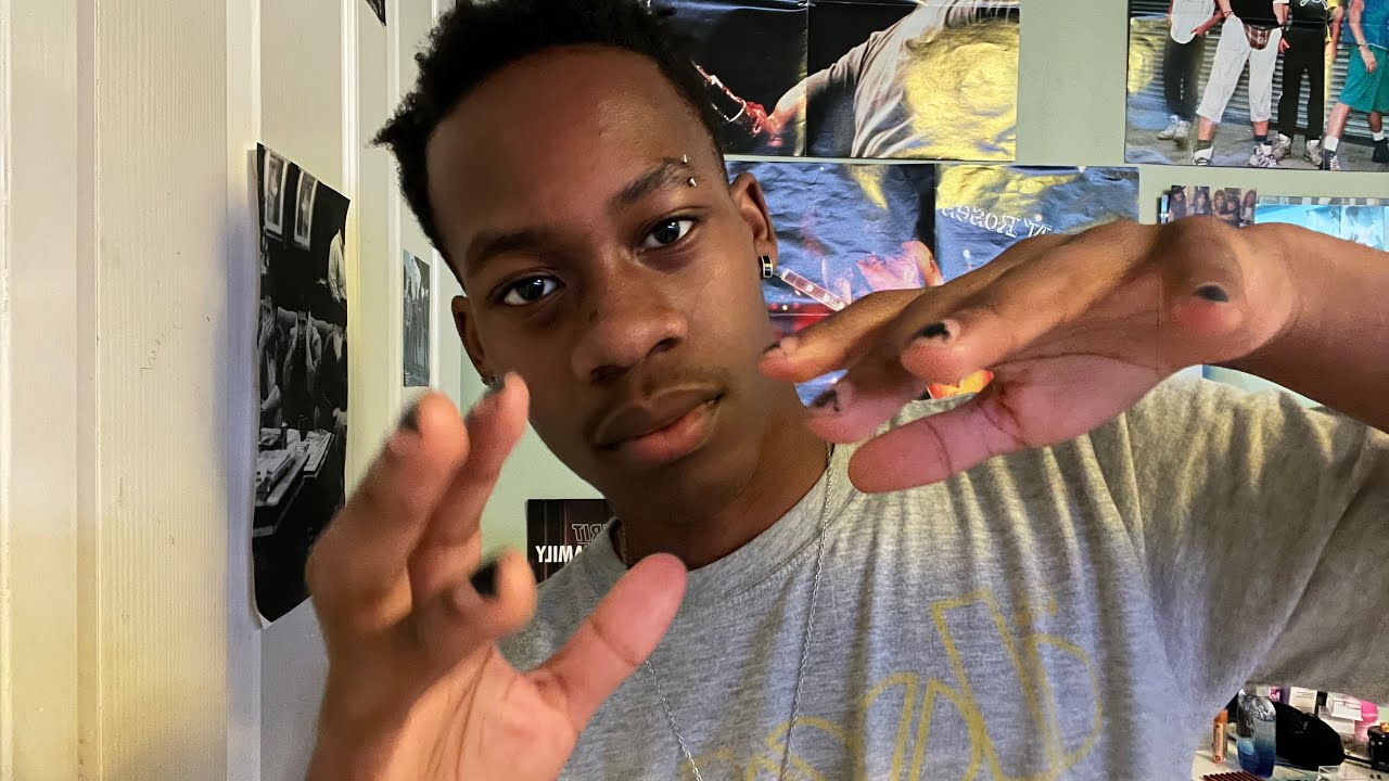 ASMR - Whispering closeup ear to ear