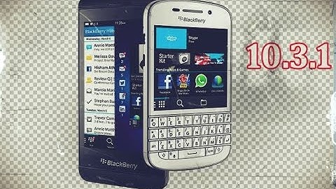 BlackBerry 10.3.1 Update Released