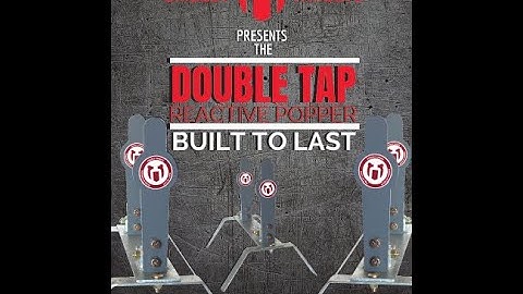 John Tiegen Shooting The Grizzly Targets Double Tap Reactive Target System.