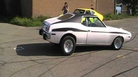 1973 AMC Javelin Burnout