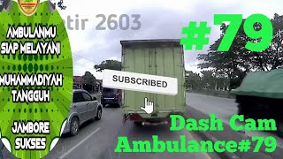 Dash Cam Ambulance Indonesia #79 Perjalanan Pulang Dari Acara Jambore AmbulanMu se-Jawa-Bali.