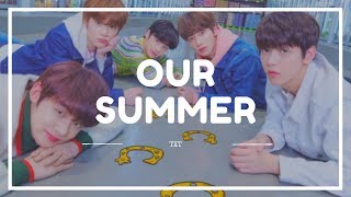 Txt - Our Summer Easy Lyrics Sub Indo