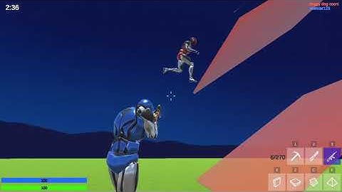 clapping bots in 1v1.lol