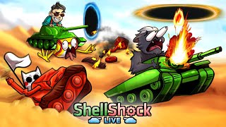 видео: ТАНКОВОЕ СРАЖЕНИЕ!  НАНЕСТИ УРОН МОЖНО ТОЛЬКО ЧЕРЕЗ ТЕЛЕПОРТ! УГАРНАЯ БИТВА ТАНКОВ В SHELLSHOCK LIVE картинка: ТАНКОВОЕ СРАЖЕНИЕ!  НАНЕСТИ УРОН МОЖНО ТОЛЬКО ЧЕРЕЗ ТЕЛЕПОРТ! УГАРНАЯ БИТВА ТАНКОВ В SHELLSHOCK LIVE