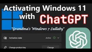 Activating Windows 11 with ChatGPT
