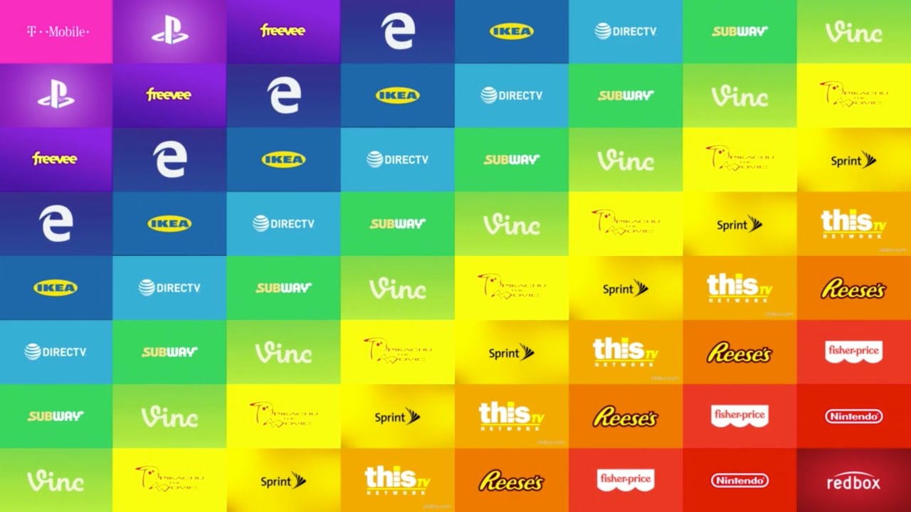 Full Best Animation Logos Form Color PALETTE 🎨🎨🌈 V7 (COMBINED ENDINGS!)