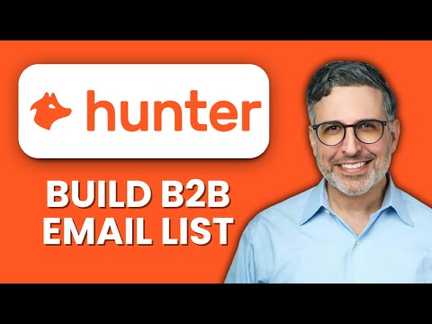 NEW! How to Build a B2B Email List Using Hunter.io (2025) 📧 | Find Verified Leads for Outreach