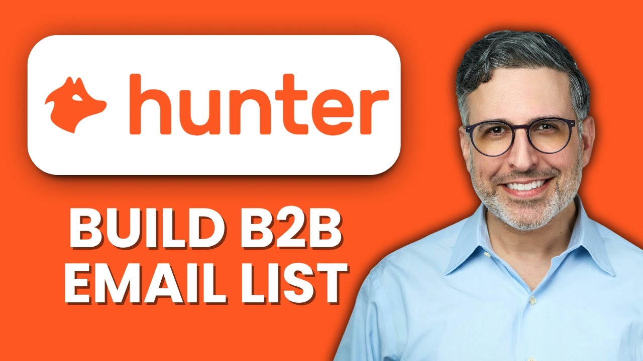 NEW! How to Build a B2B Email List Using Hunter.io (2025) 📧 | Find ...