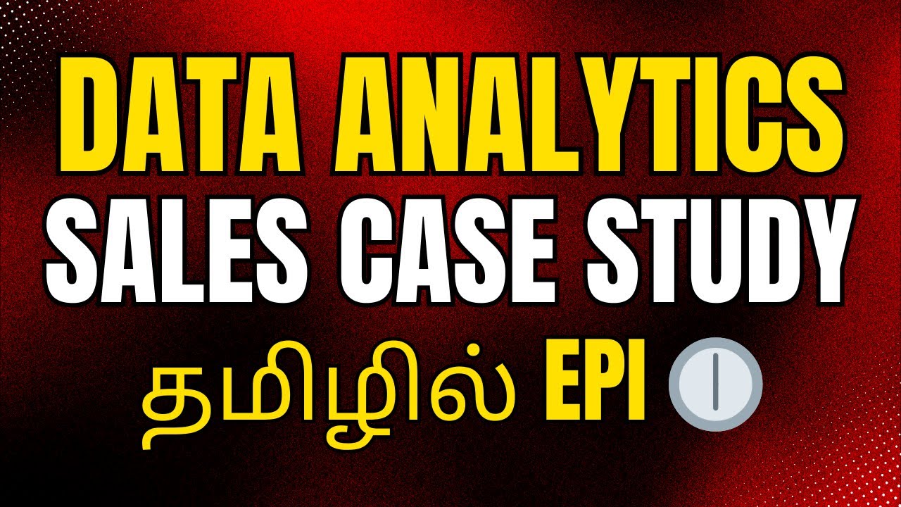 Data Analysis with Python Tamil | Data Analysis using Python Tamil #6 ...