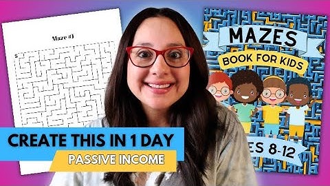 Create Kids Maze Book using Canva Magic Media and Generator