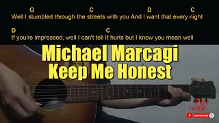 Michael Marcagi - Keep Me Honest Guitar Chords cover