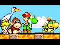 Yoshi S Island DS All Cutscenes Full Movie 