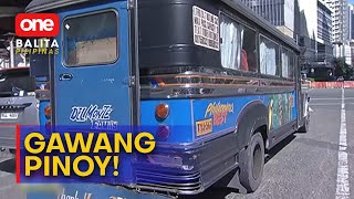 Modern jeepney na gawang lokal, naibibiyahe na sa ilang ruta