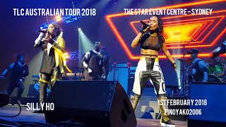 TLC PERFORMS AT THE STAR EVENT CENTRE - SYDNEY 01-02-2018 VIDEO PART 3