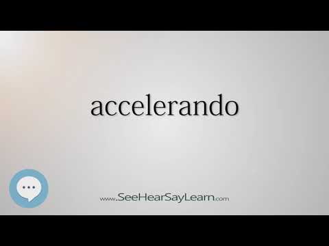 accelerando (Every English Word Pronounced) 📕🔊🗣️😎✅