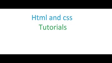 HTML & CSS bangla tutorials -1