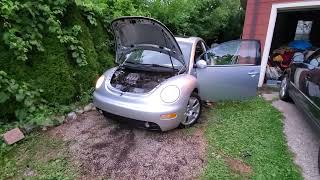 Player Profile 2000 Volkswagen Beetle start up.  2.0 NA Engine