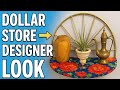 Floral Decoupage Dollar Store Upcycle | Budget-Friendly DIY Home Décor | Twirl Craft Studio