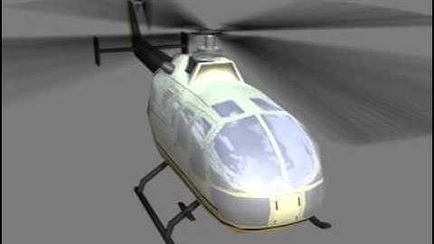 Bo105 V1 Helicopter 3D model from CGTrader.com